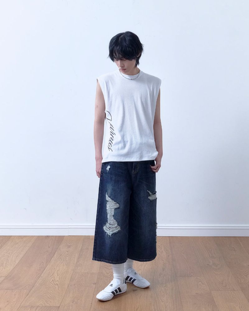 26SS★ Relax Crop Sleeveless