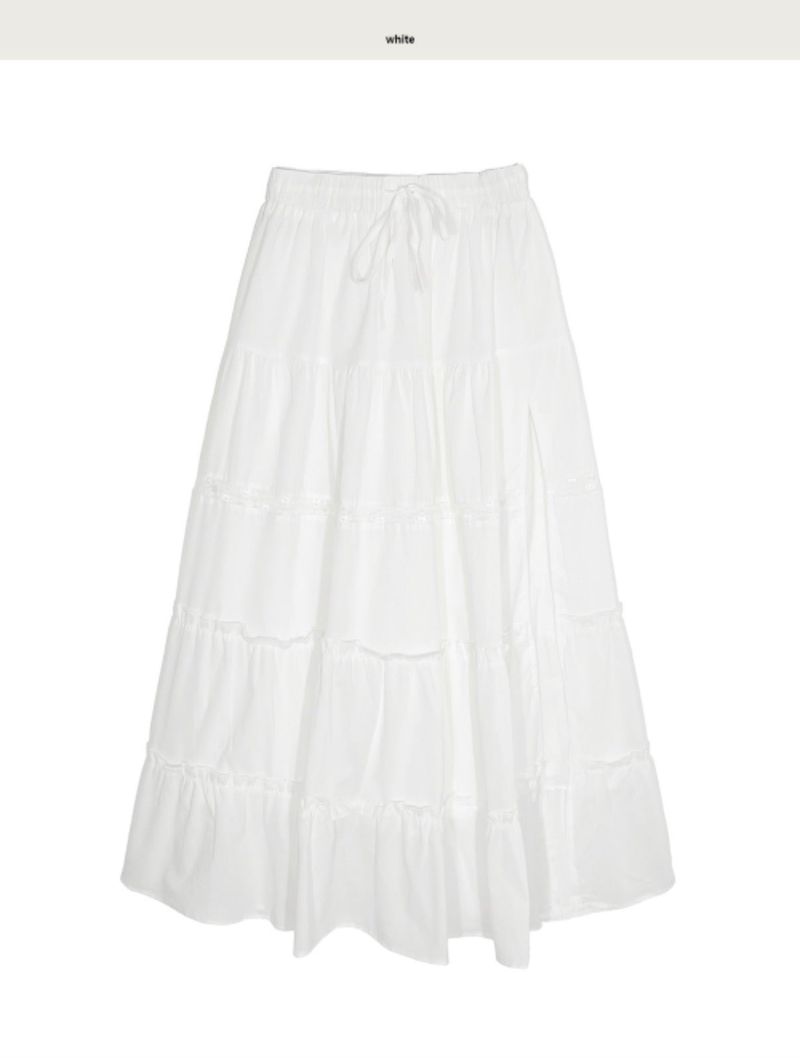 [ side slit ] closet long & maxi sk