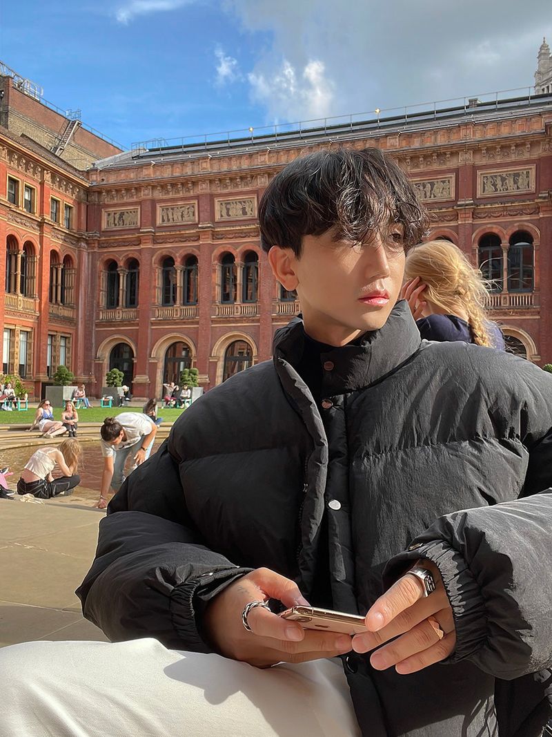 [ASCLO MADE] Londoner Short Down Jacket (4color)