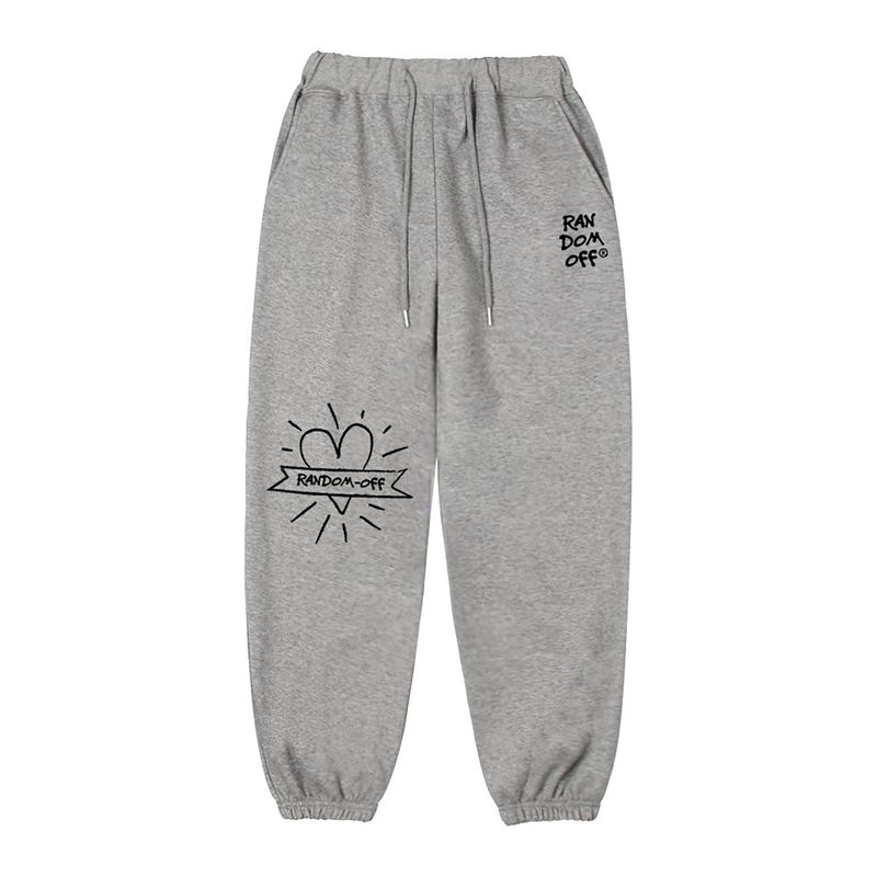 HEART BEAM BANDING JOGGER PANTS
