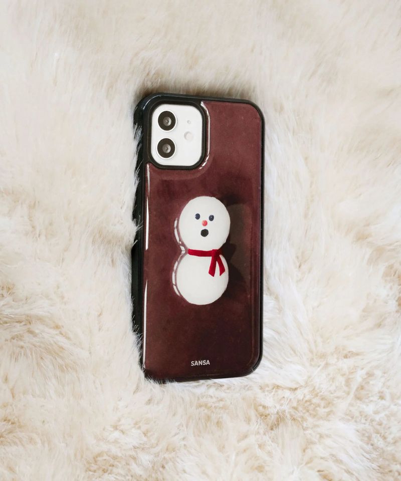 Ong-Simi Snowman_iPhone Galaxy Case(Basic)