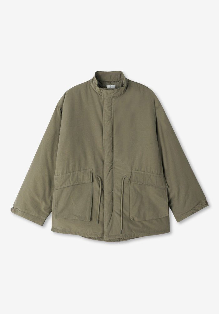 AN Wellon Quilting Short Fishtail Parka