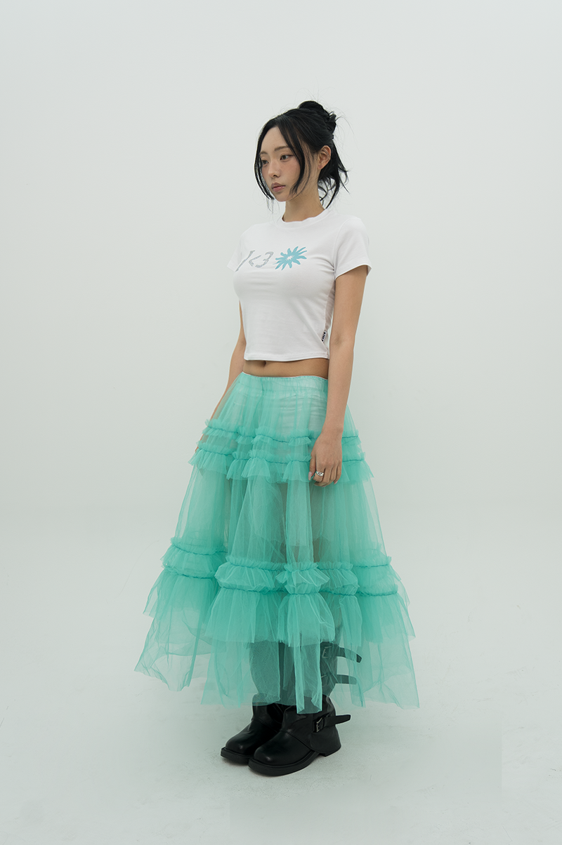 I < 3 SUN TEE _ white