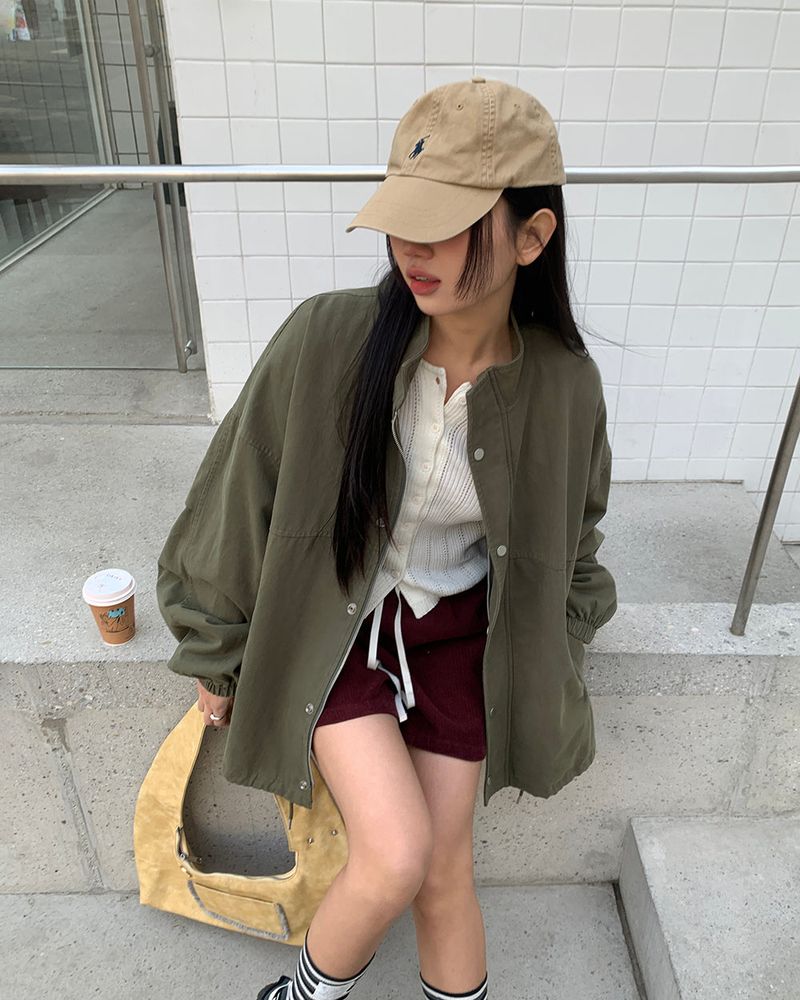 [ORIGINAL] REESE PUNCHING LONG SLEEVE CARDIGAN