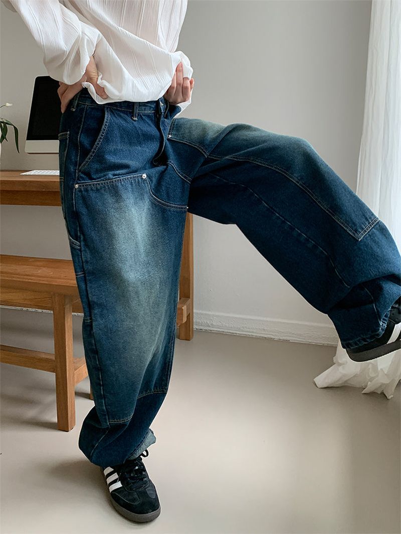 DOUBLE KNEE CARPENTER JEANS (2C)