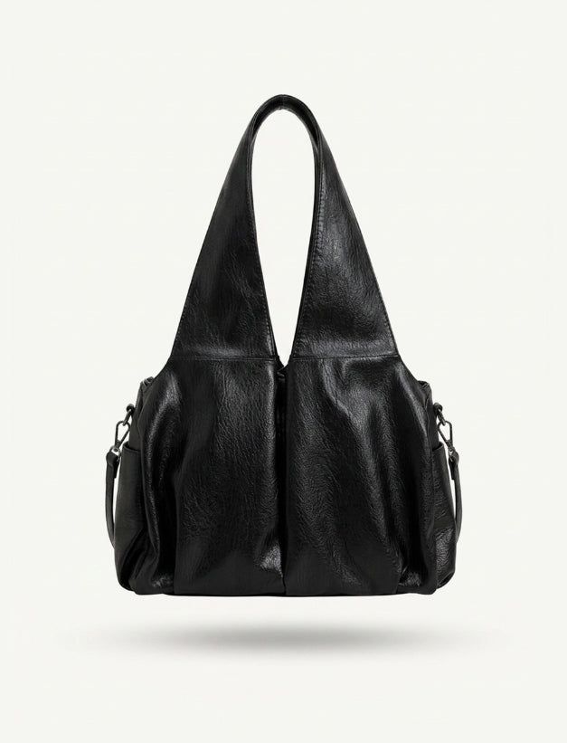 EEUN（イウン）の「Soft leather over fit shoulder bag（Bags）」