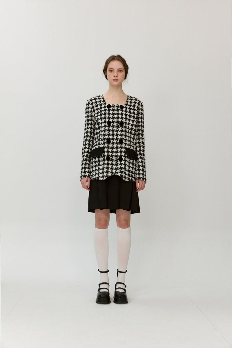 Square neck dress