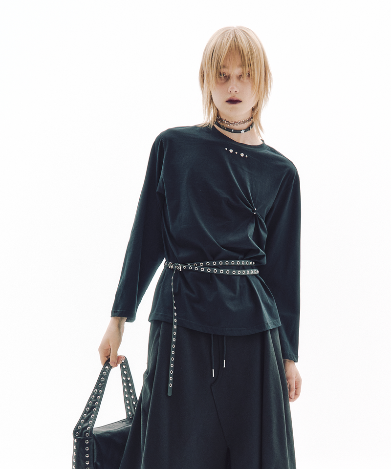 TRIP SHOP（トリップショップ）の「TRIP PIERCING LONG SLEEVE（Tops）」