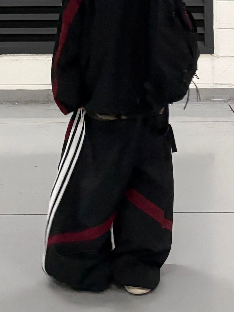 sweep mesh nylon pants