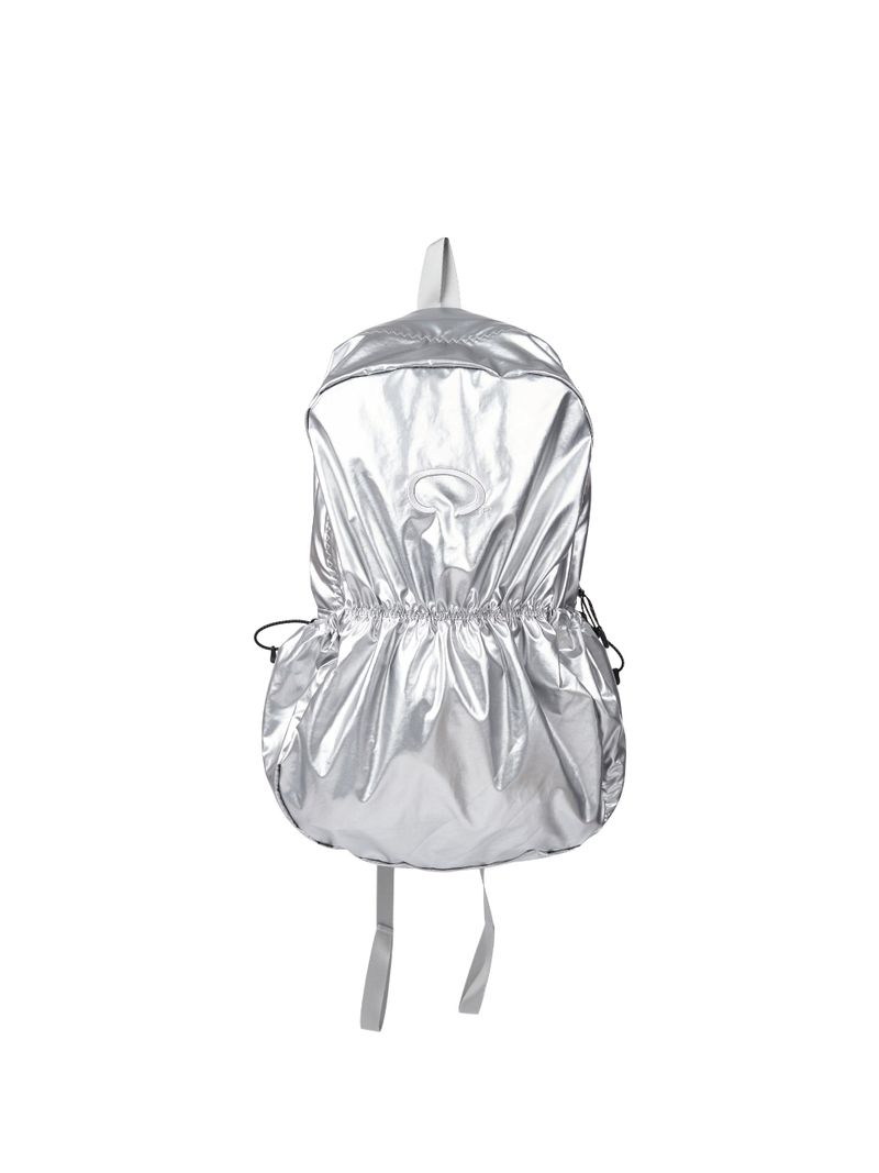CHOROKstudio(チョロッスタジオ)の「Nagaja Peanut Bag #1 (Silver)(Bags)」