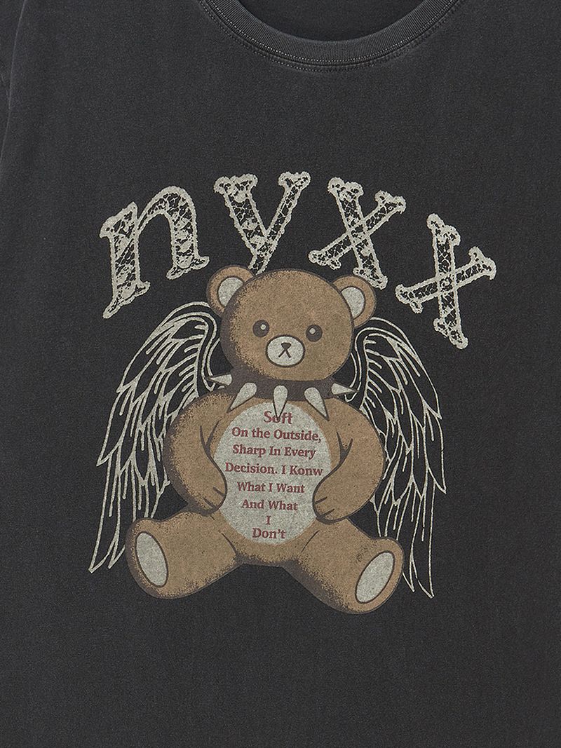 ANGEL BEAR TEE CHARCOAL