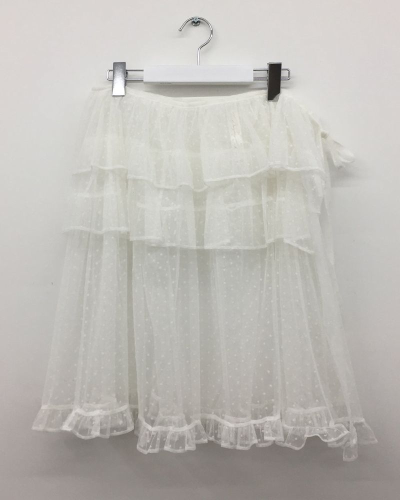Glass Dot Layer Skirt (3color)