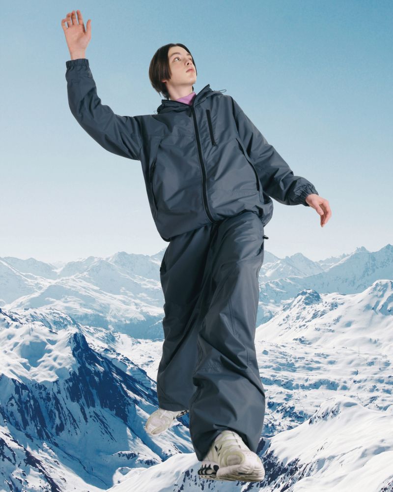 BSRABBIT(ビエスラビット)の「MUB WINDBREAKER HOODED JACKET(Jackets/Outerwear)」