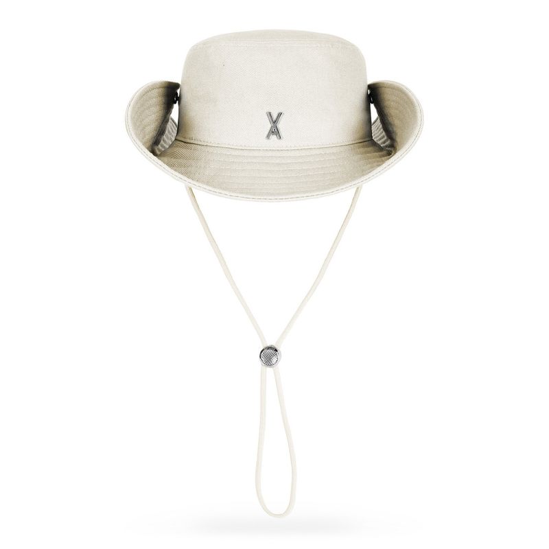 VA Stud Safari Bucket Hat / Cream