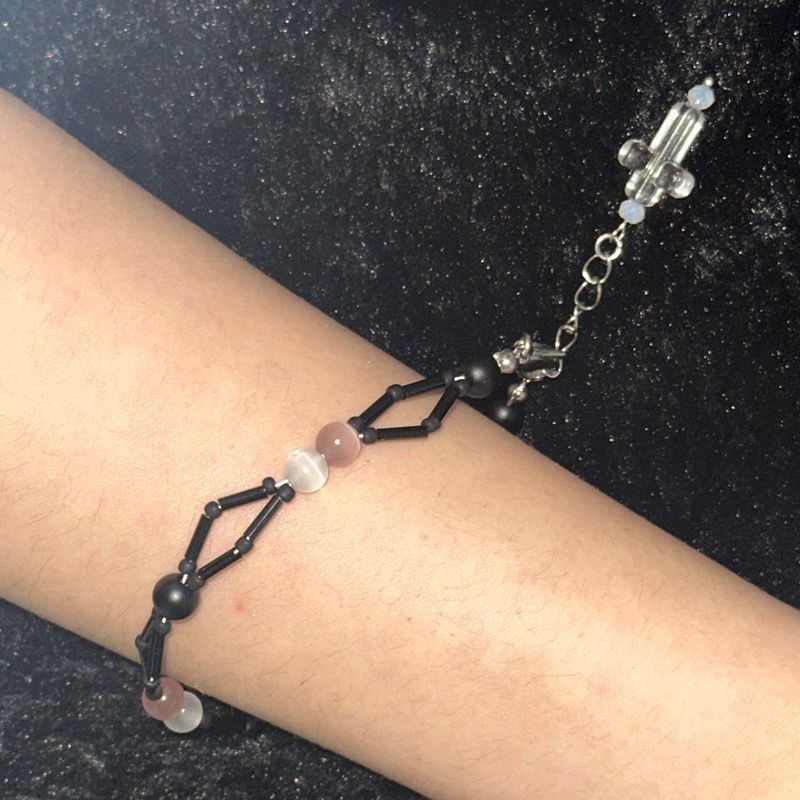 hohwa（ホファ）の「蜘網 キャッツアイジェムストーンビーズブレスレット（アクセサリー）」