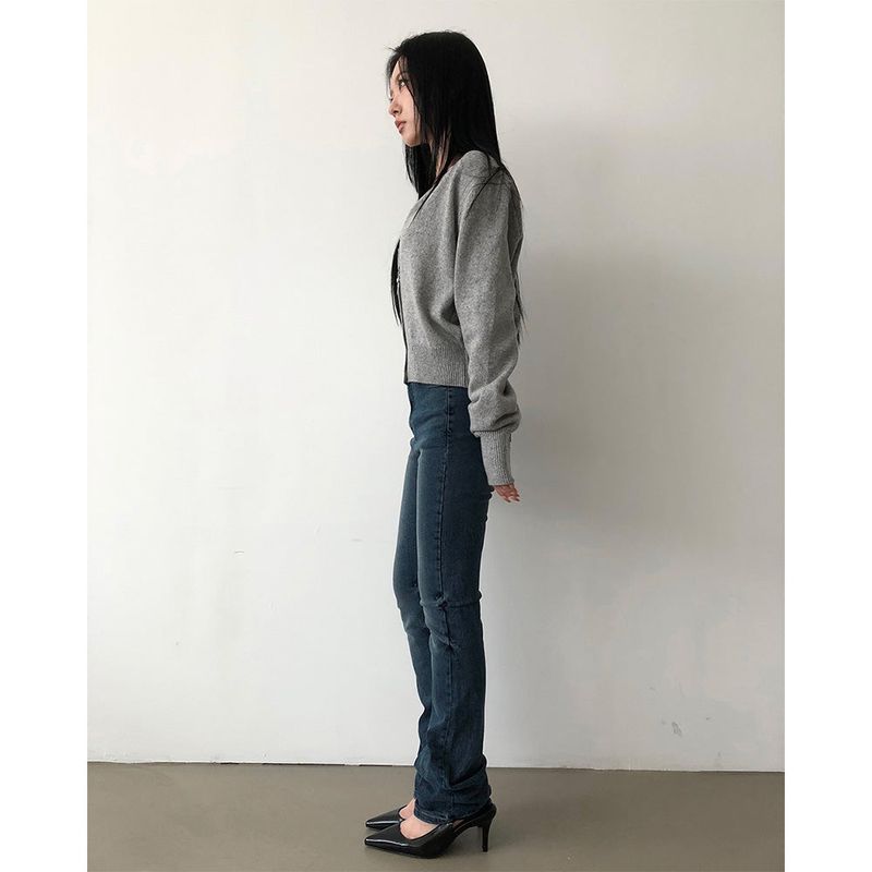 Rabbit V-neck Cardigan 