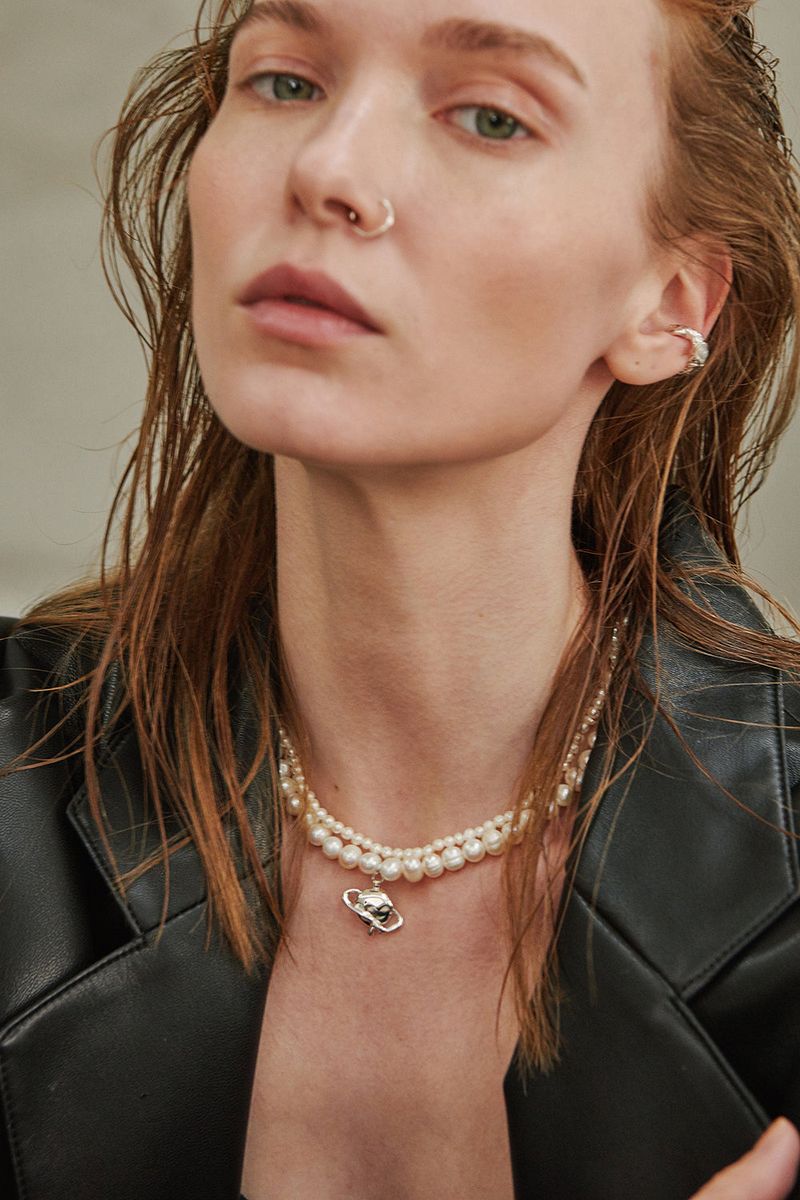 Third Movementの「Emblem Pearl Necklace（Accessories）」