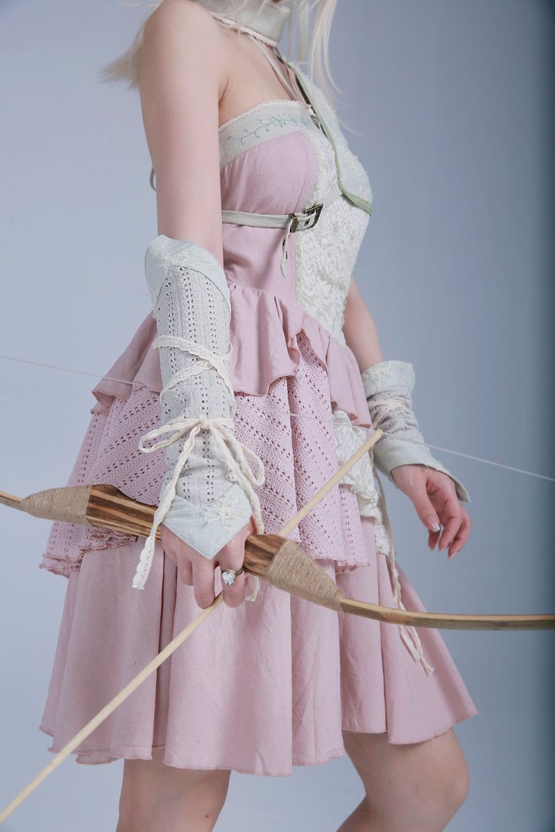 ROSE ISLAND アイランドガール パッチワークドレス