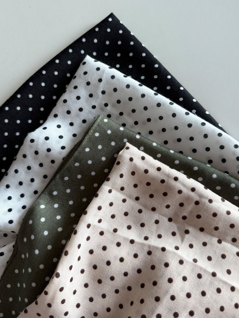 dot bandana scarf
