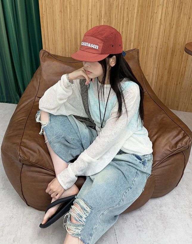 Benon Summer See-through Knit