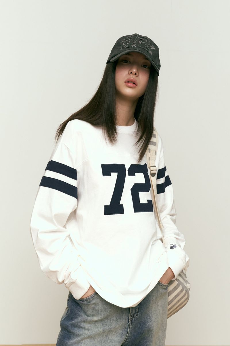72 APPLIQUE BALL CAP [CHARCOAL]