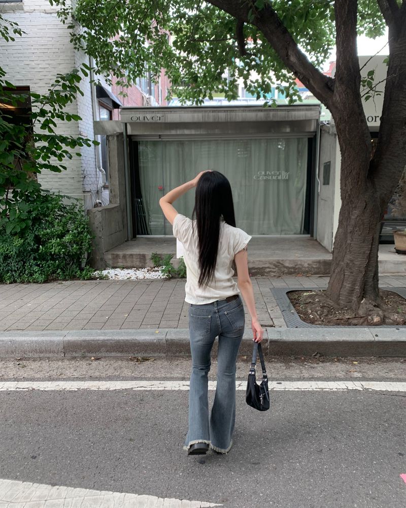 グラブブーツカットパンツ