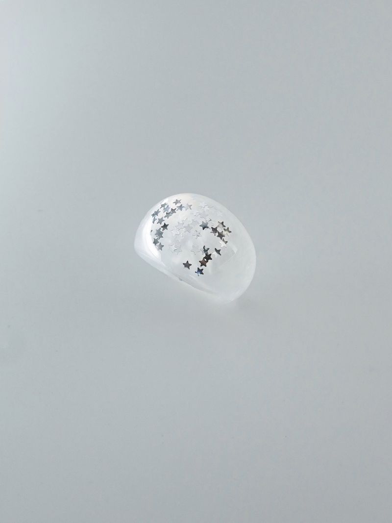 [Formica] Puffy Ring (White)