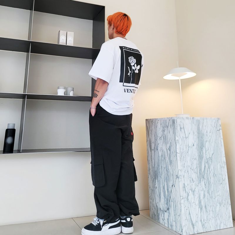 Log Cargo Wide Pants 3color