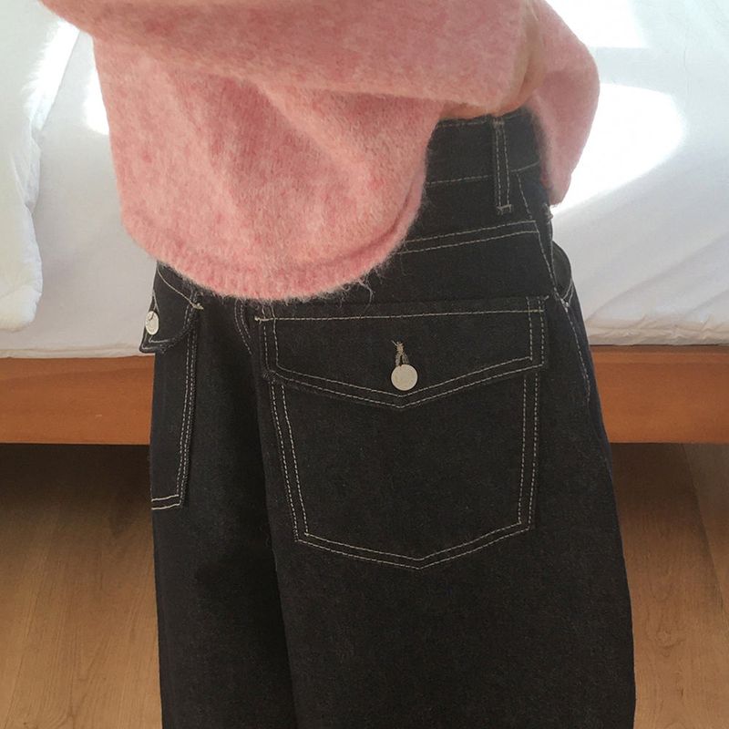 WONDER WONDER（ワンダーワンダー）の「Unf バックポケットデニムメガバルーンパンツ（パンツ）」
