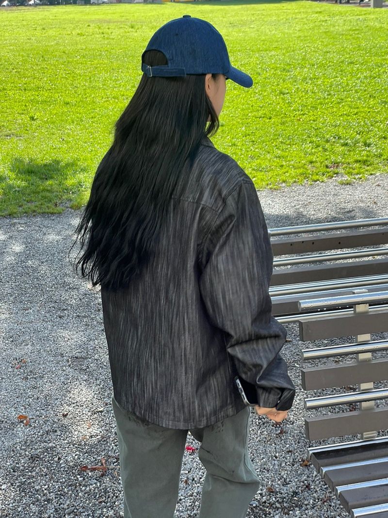 Light serge denim jacket