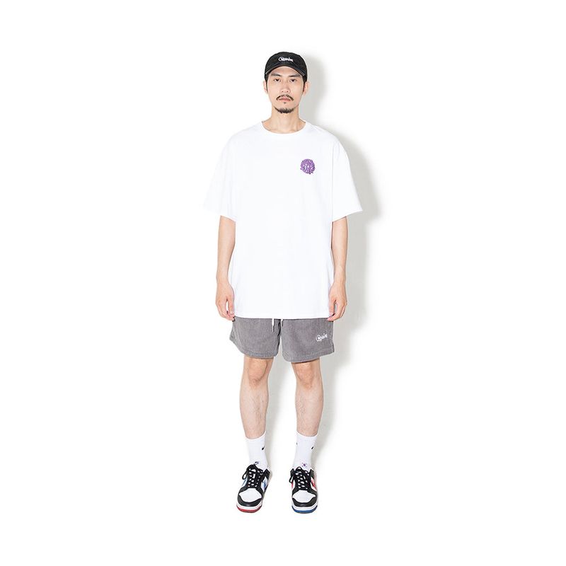 CIRCLE LOGO TEE white