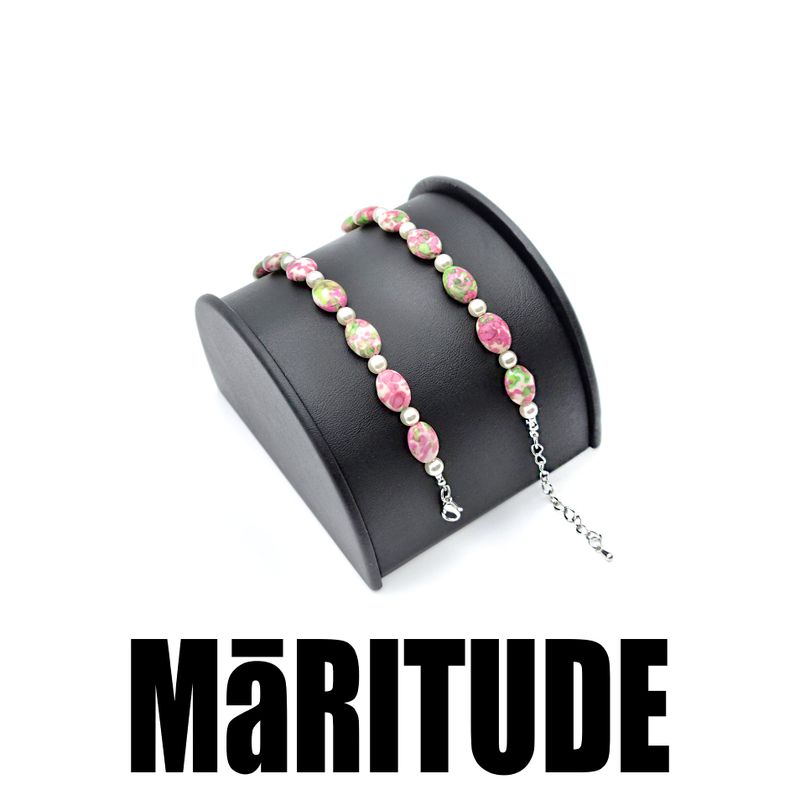 PINK ROSE BRACELET