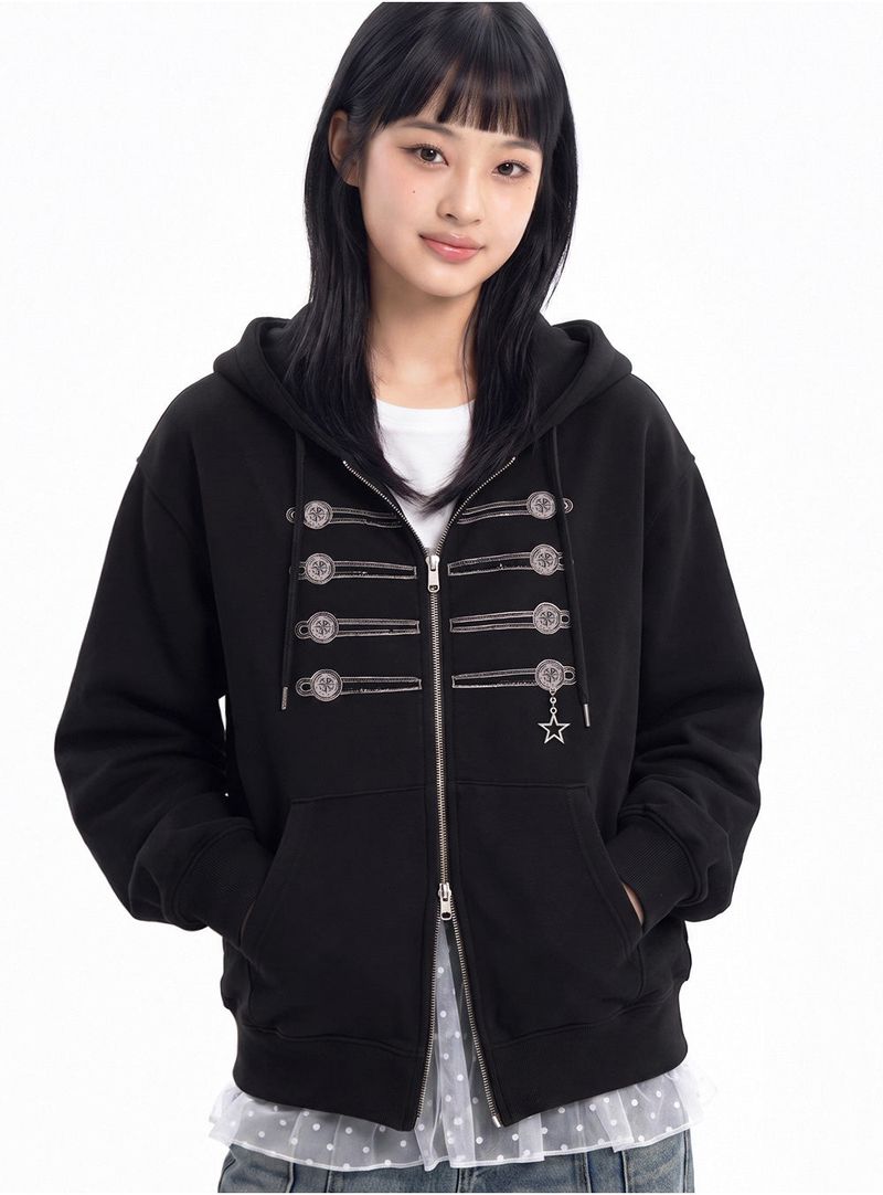 NAPOLEON 2-WAY ZIP-UP (3color)