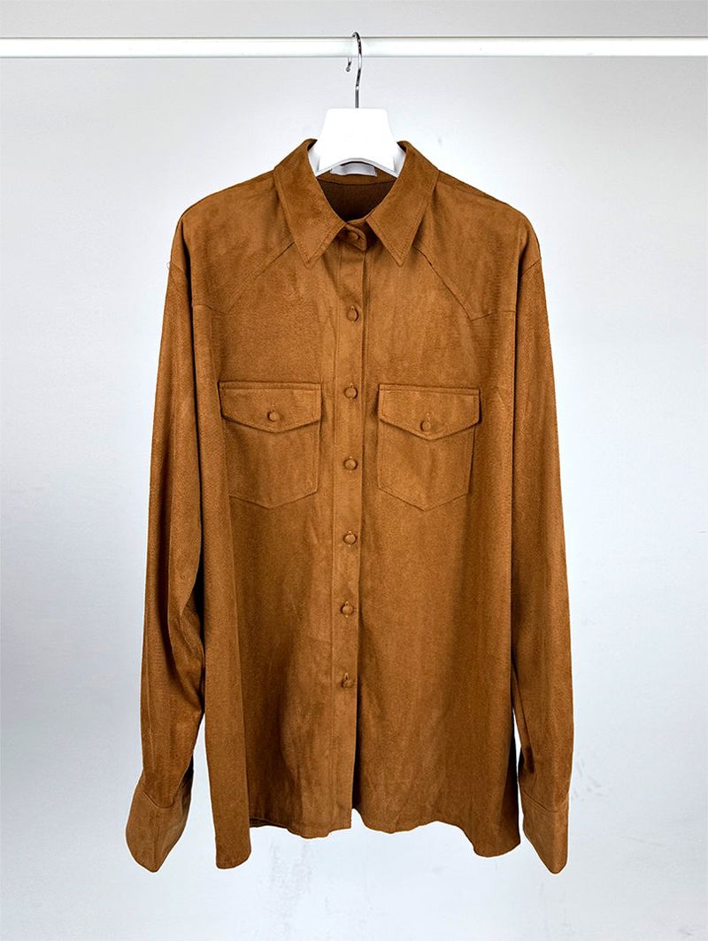WESTERN SUEDE SHIRT (3C)