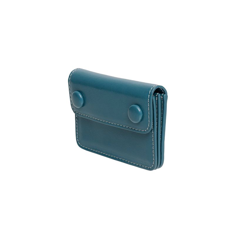 DOT Accordion Coin & Card Wallets dusty blue