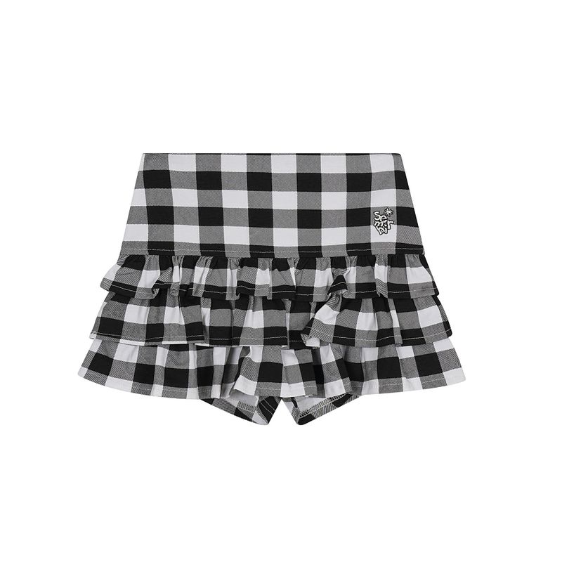Cozy&Kitsch（コージーアンドキッチ）の「Evania Check Ruffle Skort（Pants）」