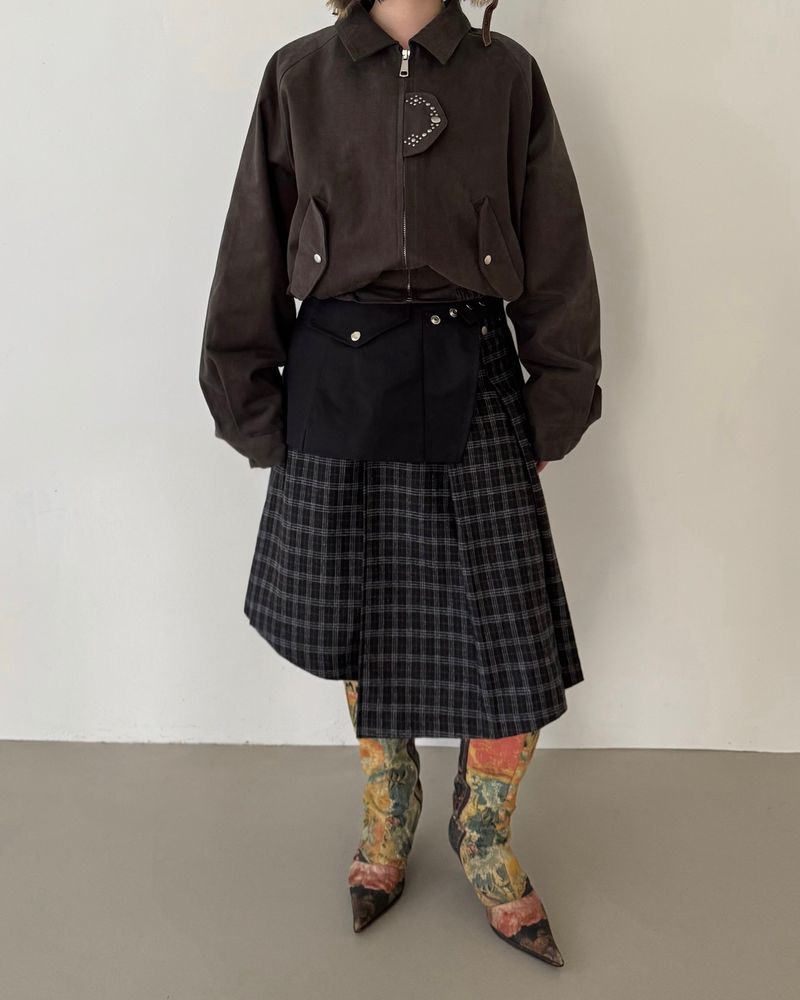 Layer Belt Skirt