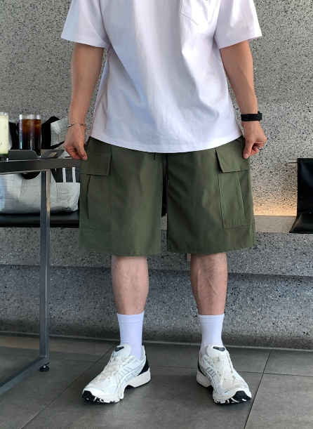 Kuiper Half Bermuda Nylon Cargo Shorts