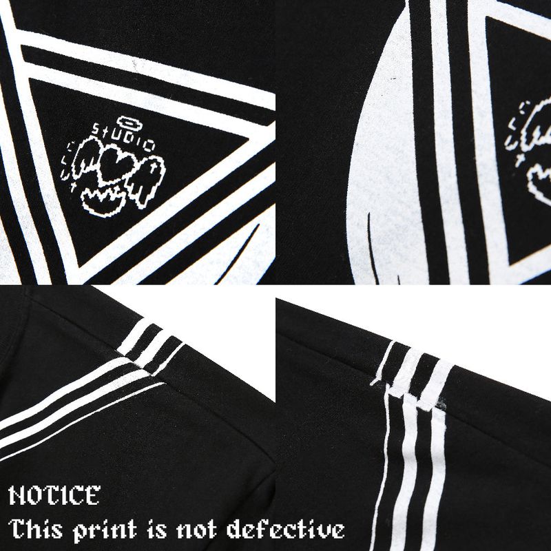 Sailor Printed T-shirt - BLACK
