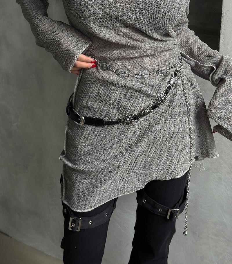 Leather Bohemian Ethnic Belt