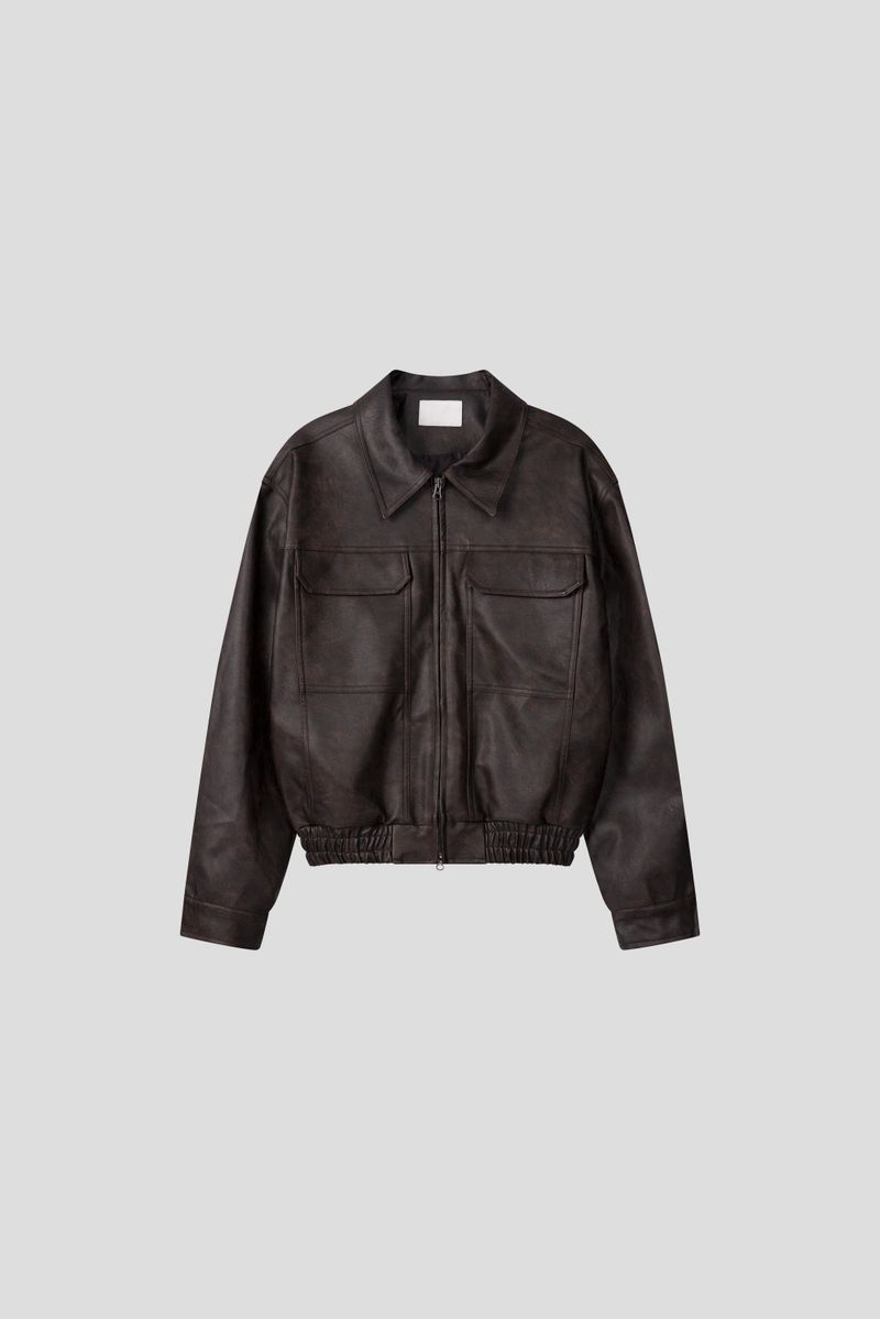 Poder leather jacket