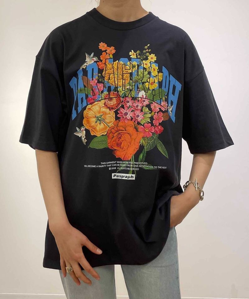 PARAGRAPH（パラグラフ）の「Paragraph FLOWER GRAFITY T No.38（Tops）」