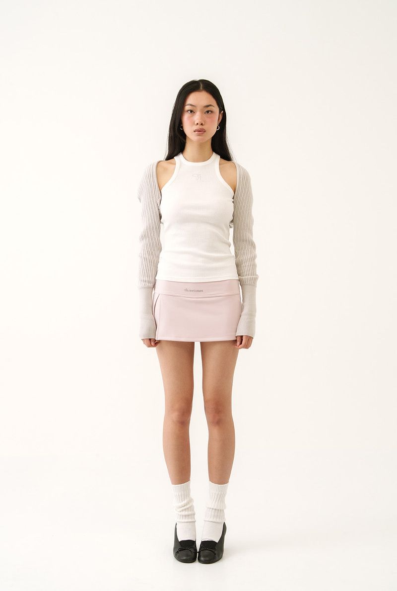 【即日発送】Jewel tank top - ivory