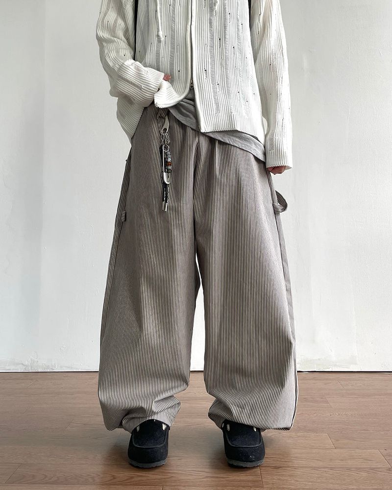 IDF（アイディーエフ）の「Twin Stripe Curved Pants（Pants）」