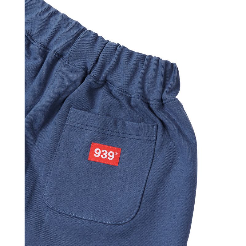 939 LOGO SWEAT SHORTS (BLUE)