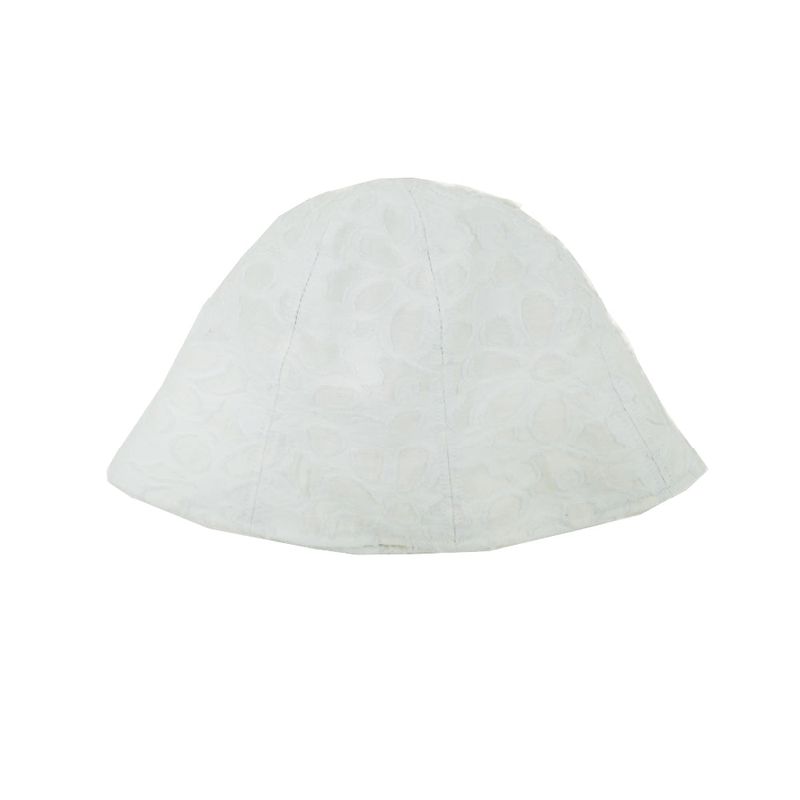 Flower bucket hat (White)   