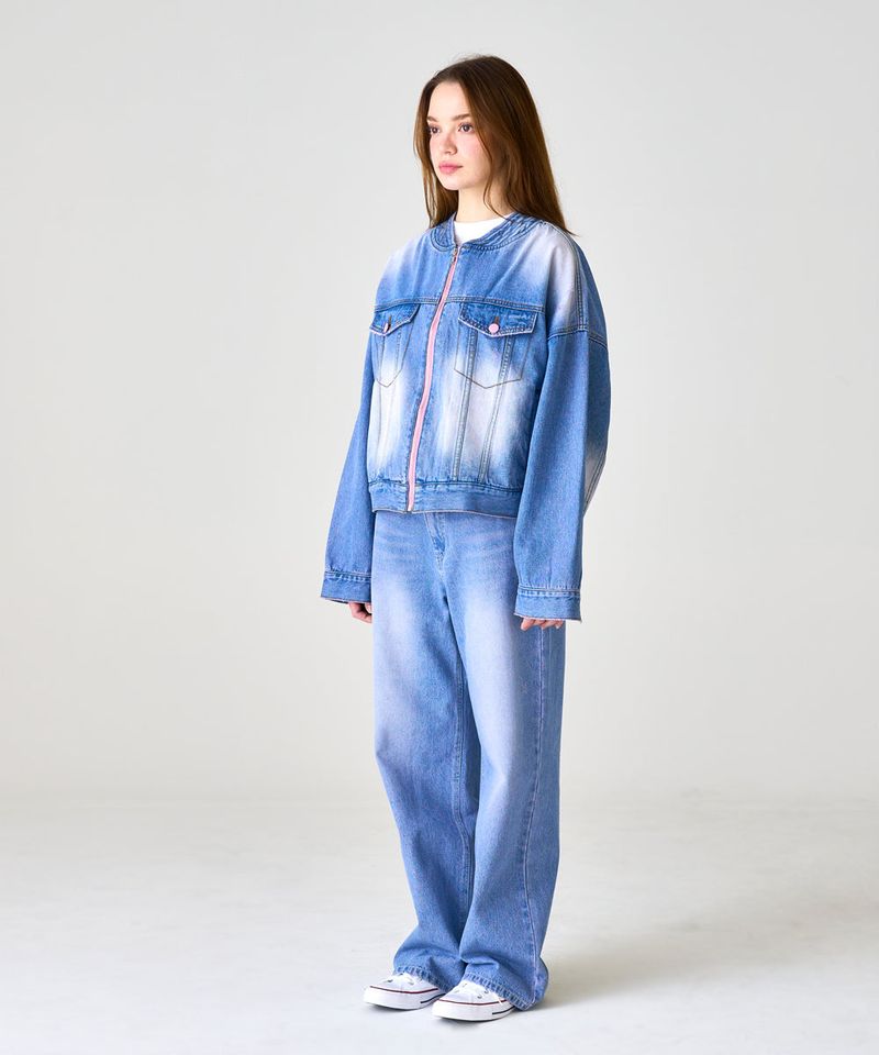 MP SOFT PINK DENIM PANTS