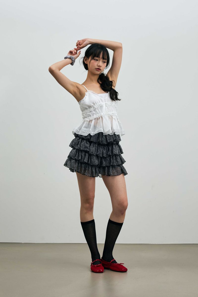 GENIE SLEEVELESS TOP / WHITE