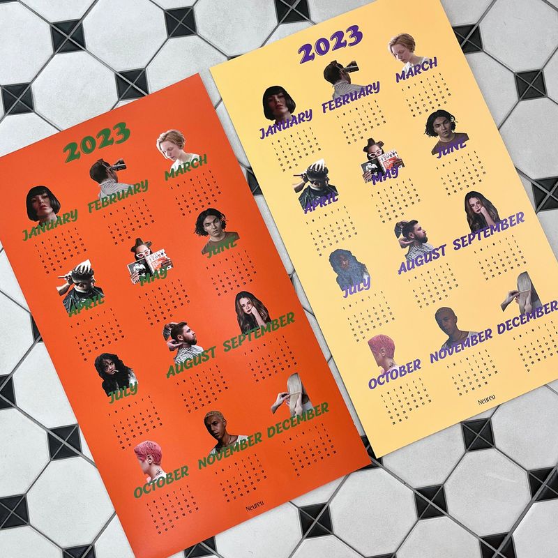 Color Poster Calendar