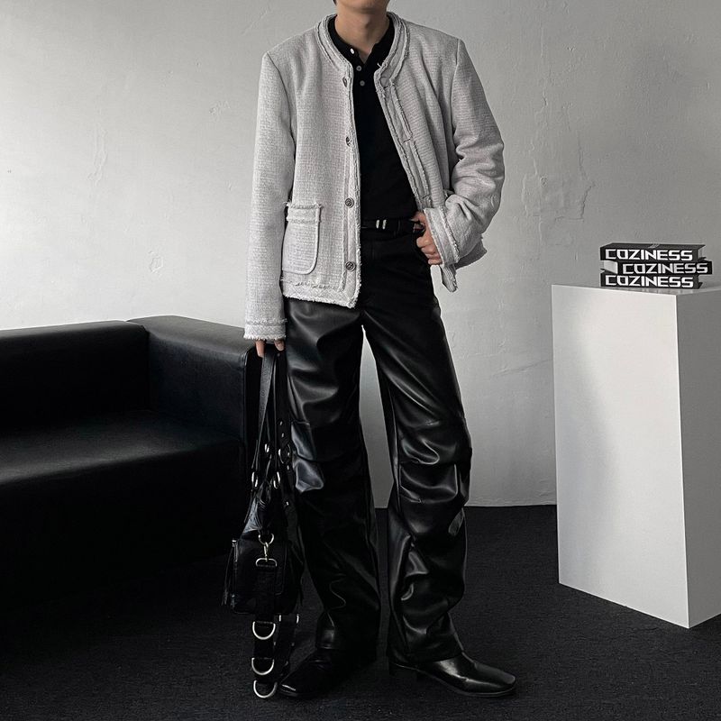 YM Division Leather Pants (S ~ L)